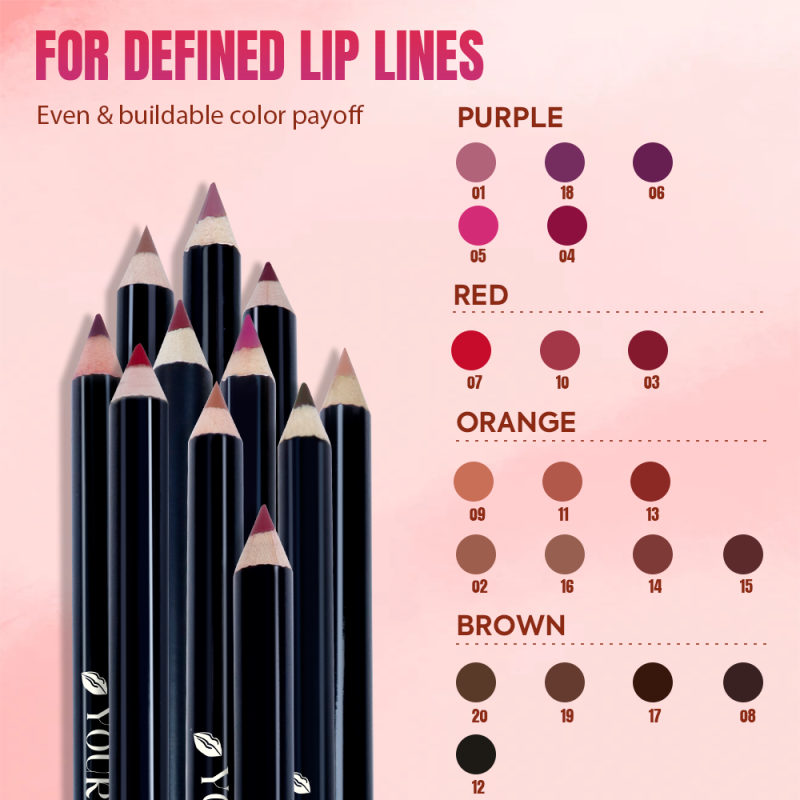 Lip Liner Supplier - Wholesale Brown Matte Lipliner