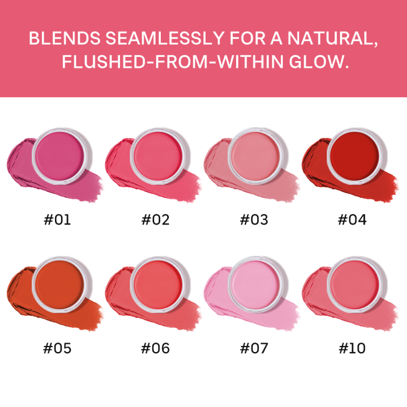 Cream Blush Supplier - High Pigment Shimmer Blush