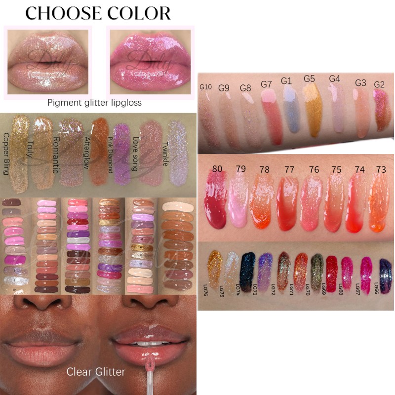 Glitter Lipgloss Manufacturer - Shimmer Plumper Gloss