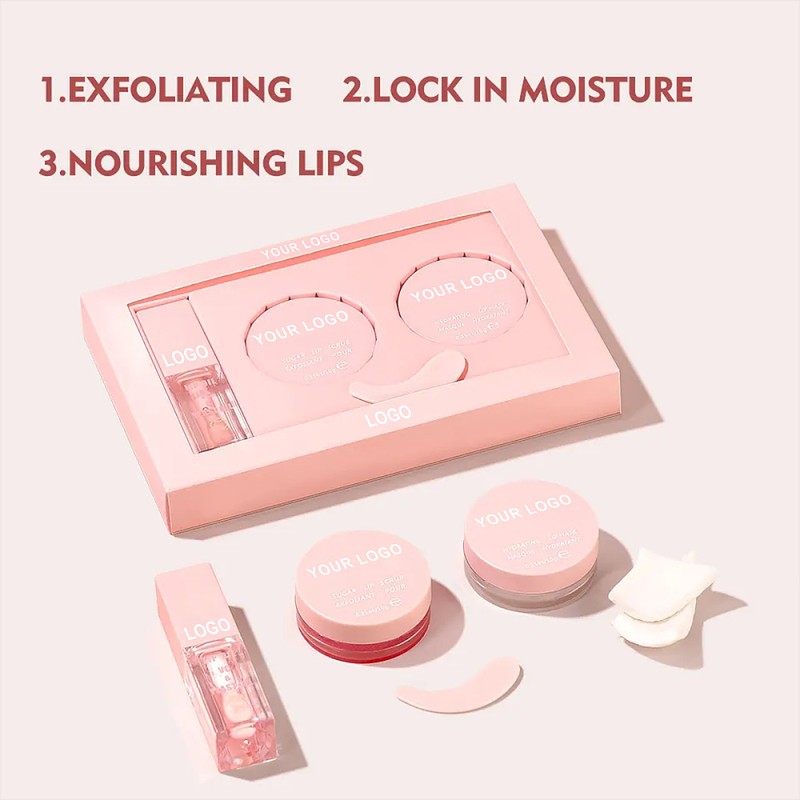Lip Care Set Factory - Pink Sugar Scrub Kit
