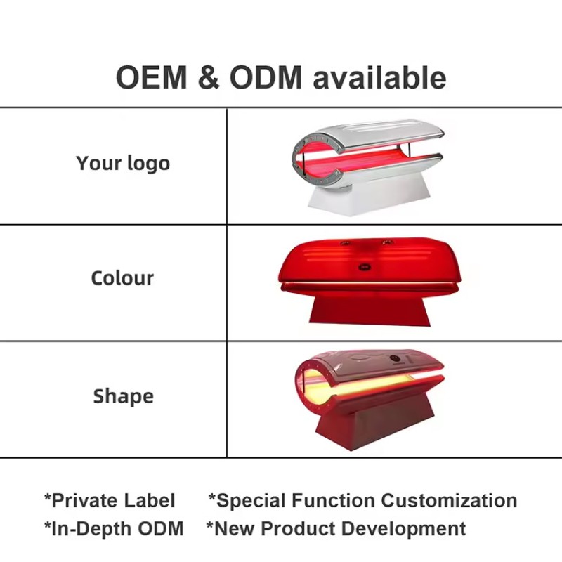 Red Light Therapy Machine Supplier - Tanning Bed Beauty Device