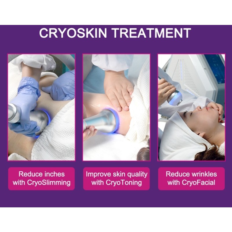 Cryotherapy Machine Manufacturer - 3 Handle Massage Device