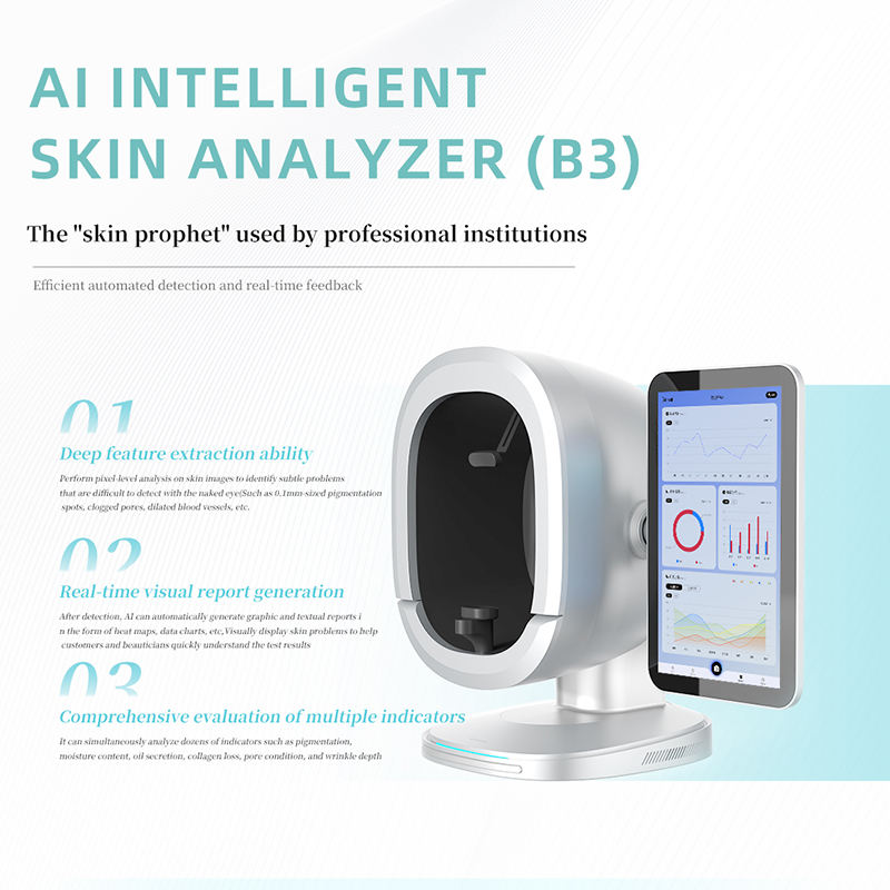 AI Skin Analyzer Machine Factory - 8 Spectral Imaging
