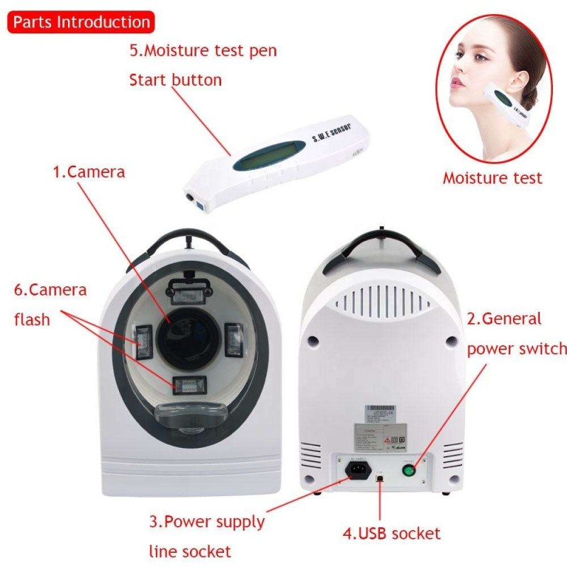 Portable Analyzer Supplier - Digital Skin Moisture Device