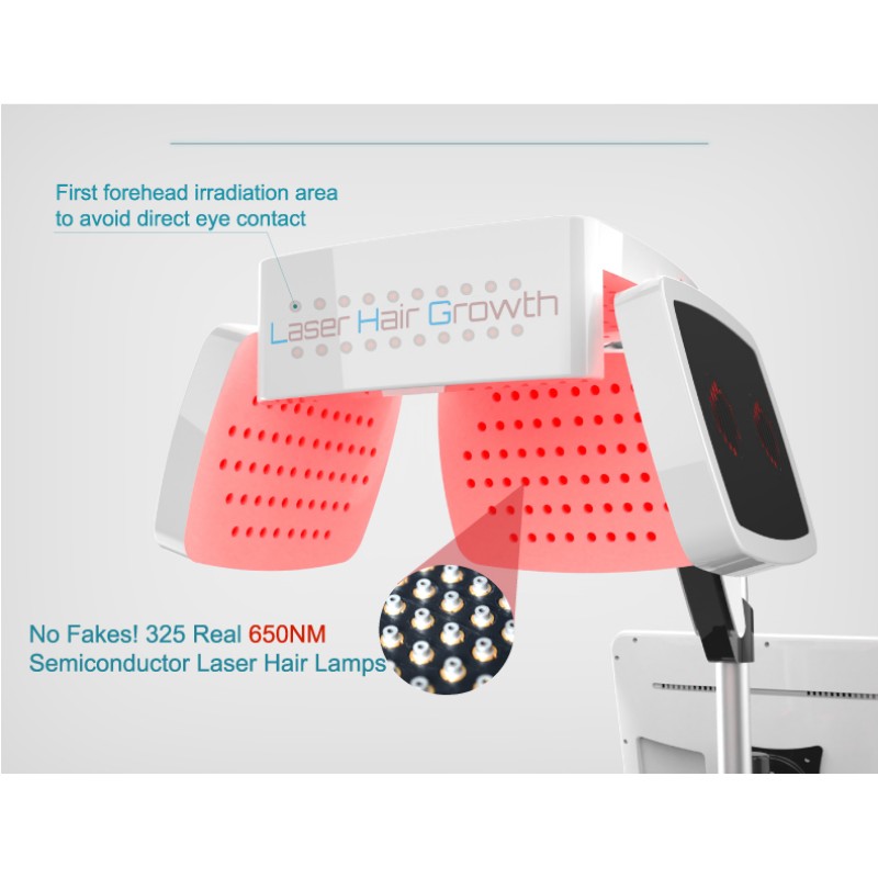 LED Hair Machine Factory - Metal Shell Cooling Features