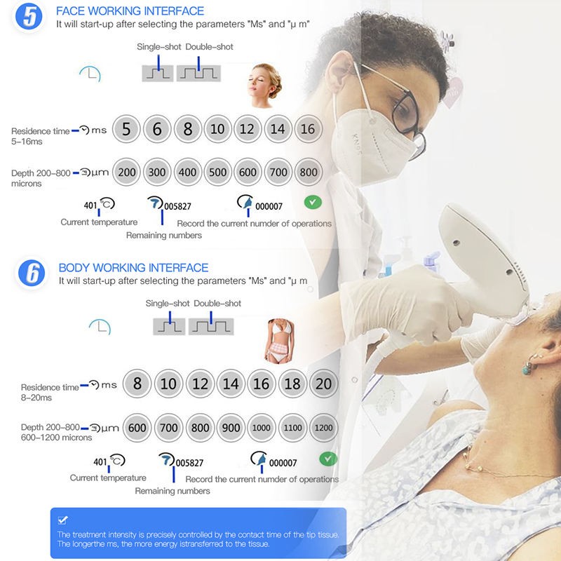 Thermal Lattice Machine Supplier - 2 Handle Skin Rejuvenation