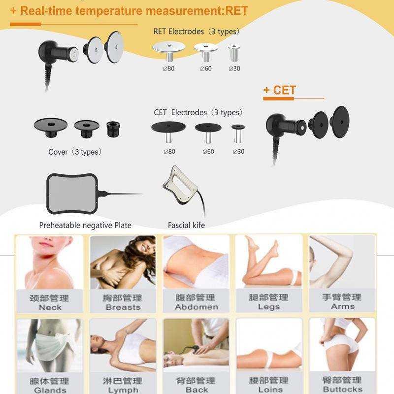 RF Diathermy Machine Manufacturer - 448khz Body Shape