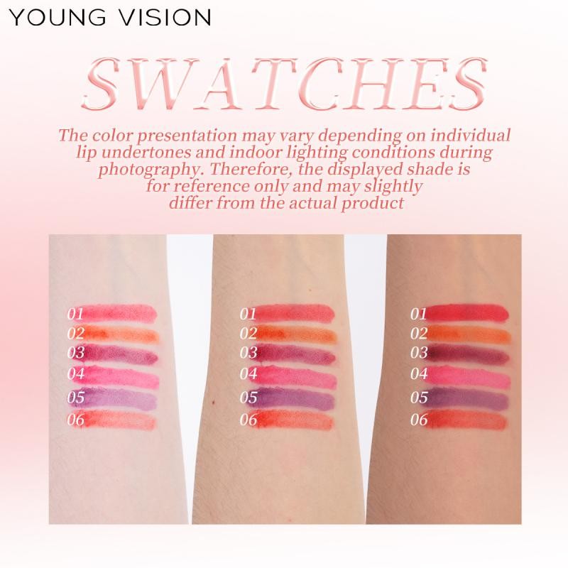 Lip Gloss Set Manufacturer - 6 Color Heart Shape Gloss