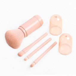 Makeup Brush Set Supplier - Mini 4 in 1 Fan Brush