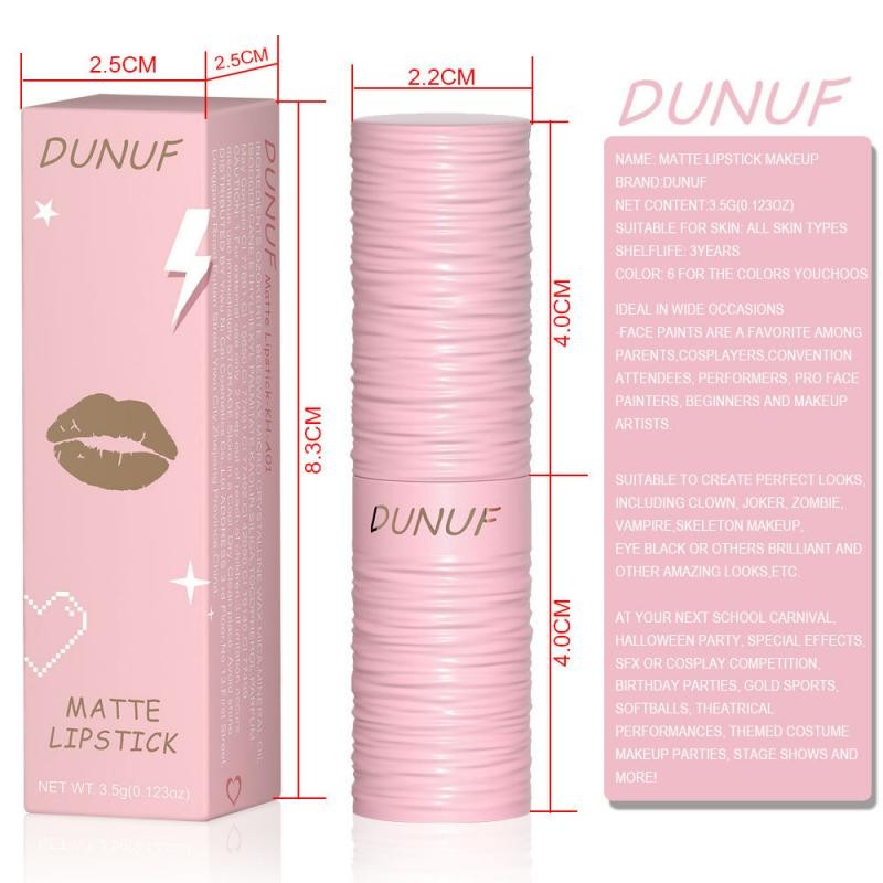 Lipstick Factory - 6 Shade Universal Lipstick