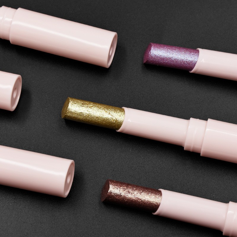 Eyeshadow Stick Manufacturer - Pink Glitter Highlighter Stick