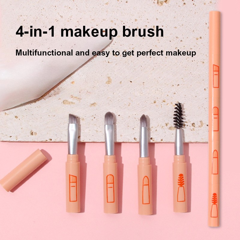 Makeup Brush Factory - 5 Color Pen Shape Brush Set