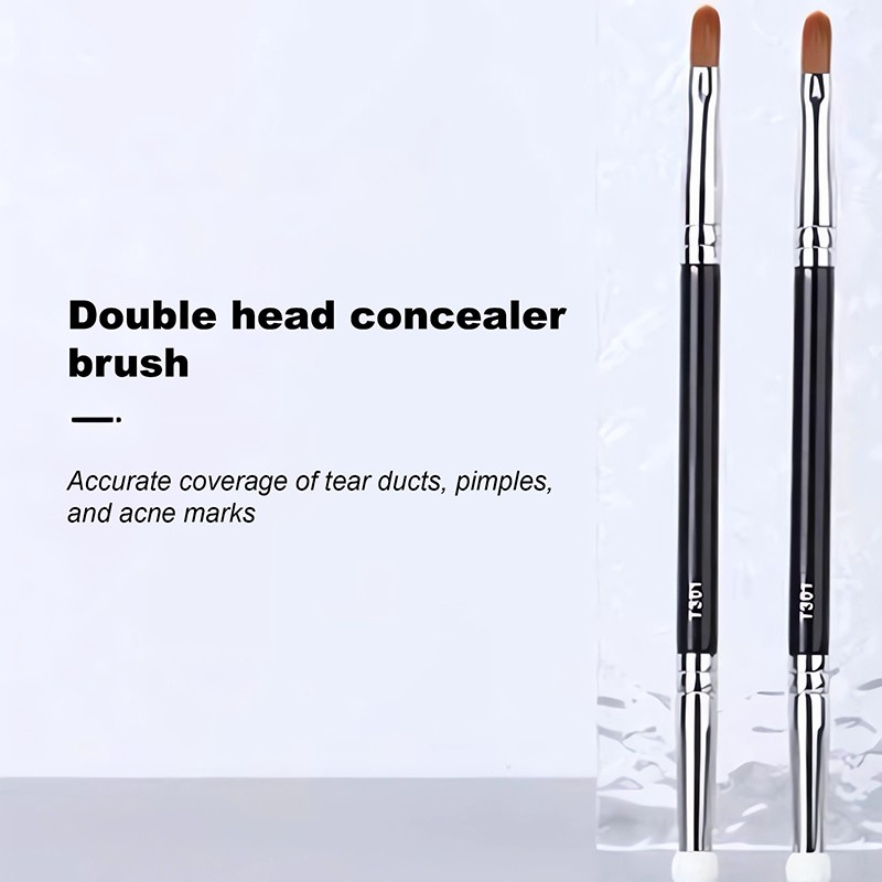 Makeup Brush Factory - 2 in 1 Dual Function Brush