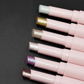 Eyeshadow Stick Manufacturer - Pink Glitter Highlighter Stick