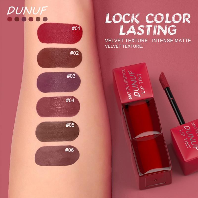 Lip Gloss Supplier - 6 Color Velvet Matte Gloss
