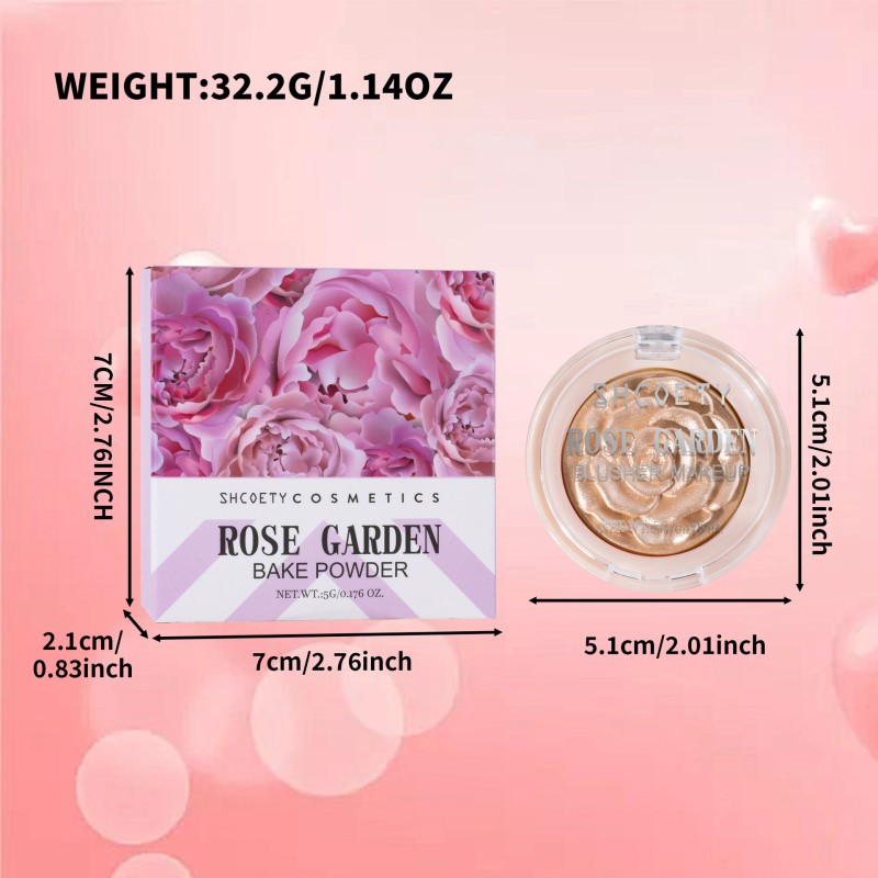 Highlighter Palette Supplier - 3D Rose Blush Palette