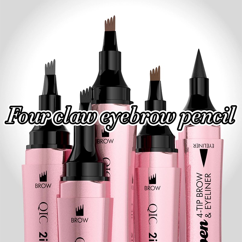 Eyebrow Pencil Manufacturer - 2 in 1 Brow Pencil Eyeliner