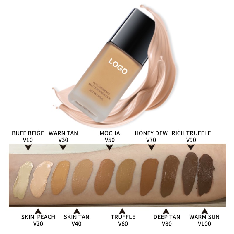 Liquid Foundation Supplier - No Logo 18 Color Foundation