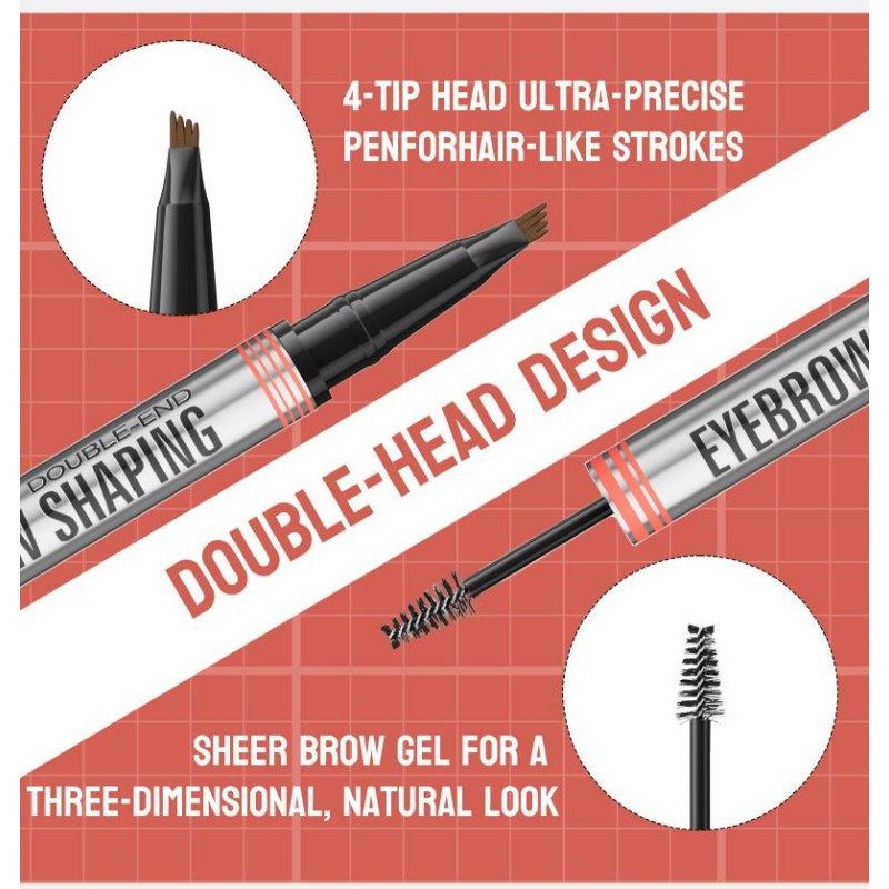 Liquid Brow Pencil Supplier - Double Head Quick Dry Pencil
