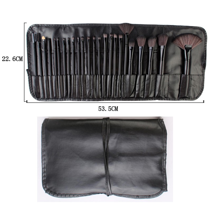 Makeup Brush Set Manufacturer - 24 Piece PU Bag Set
