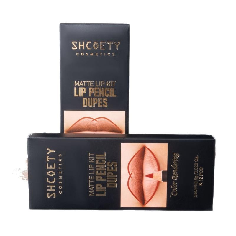 Lip Liner Set Supplier - 12 Color Nude Lip Liner