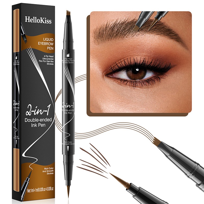 Eyebrow Pencil Factory - 4 Prong Waterproof Brow Pencil