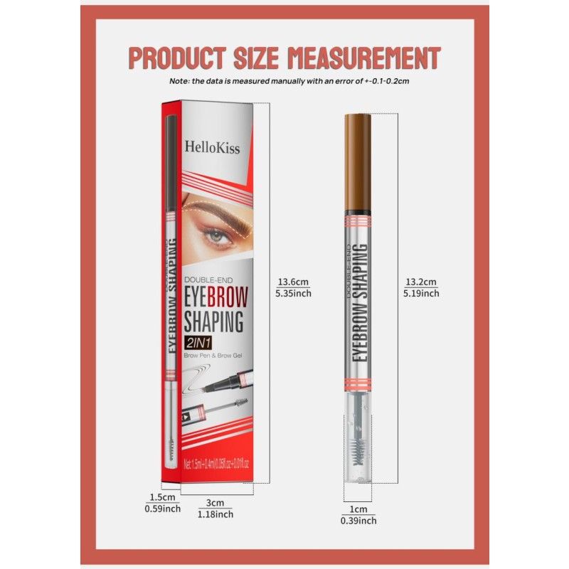 Liquid Brow Pencil Supplier - Double Head Quick Dry Pencil