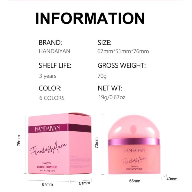 Oil Control Powder Factory - Long Lasting Matte Powder