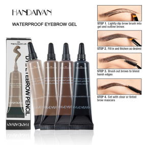 Eyebrow Gel Manufacturer - 6 Color Liquid Brow Gel