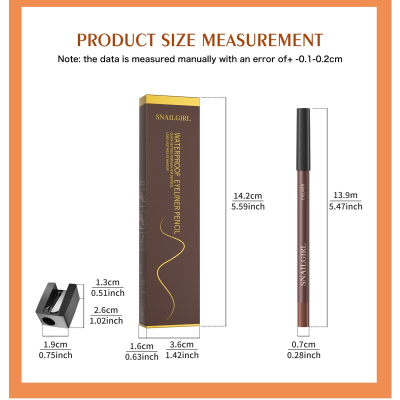 Eyeliner Factory - Waterproof Smudge Proof Eyeliner