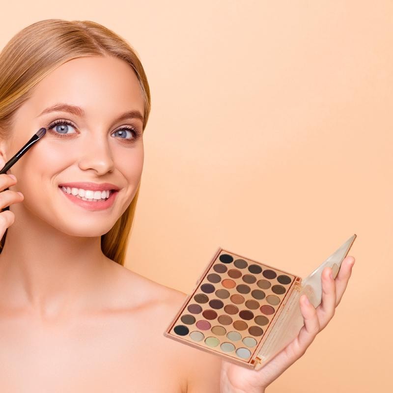 Eyeshadow Palette Manufacturer - 40 Color Earthy Palette