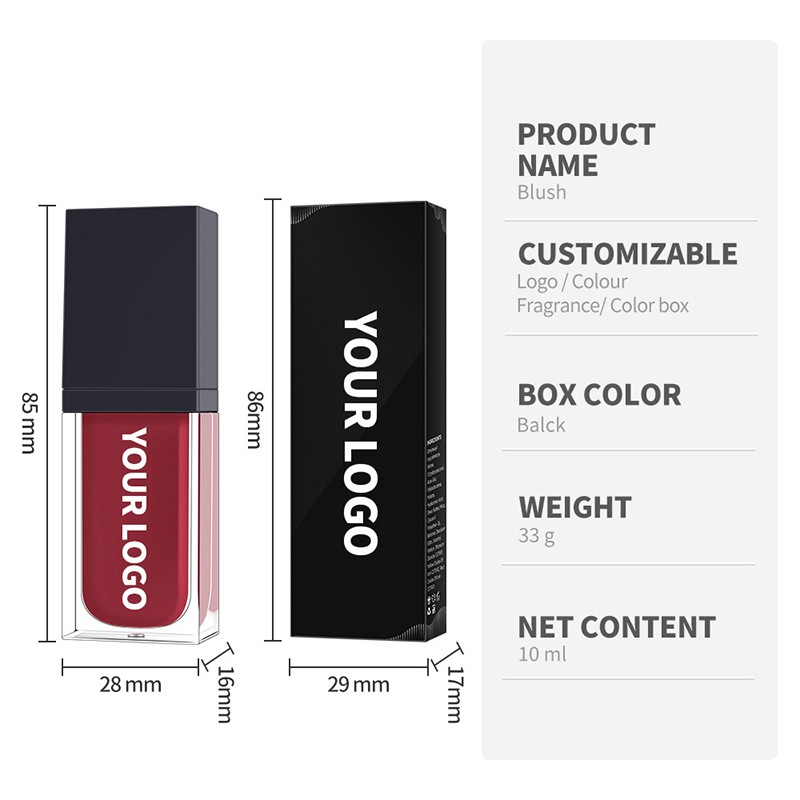 Liquid Blush Factory - OEM 7 Color Natural Blush