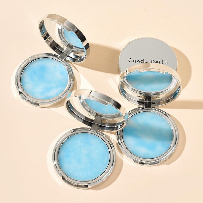 Pressed Powder Supplier - Oil Control Sky Blue Powder