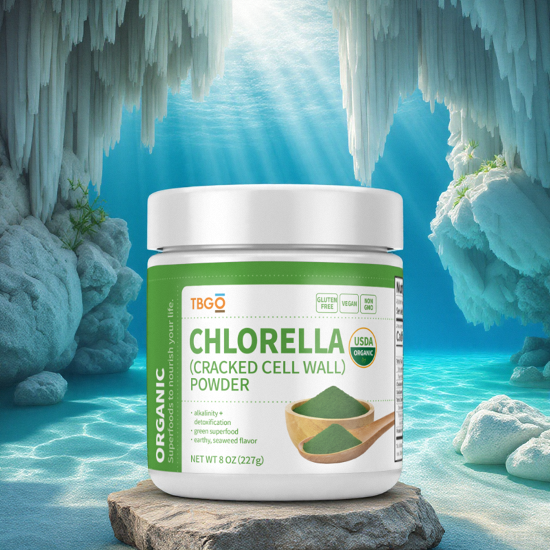 HALAL Certified Healthcare Products Manufacturer - OEM/ODM Wholesale EU Organic Chlorella Spirulina Powder