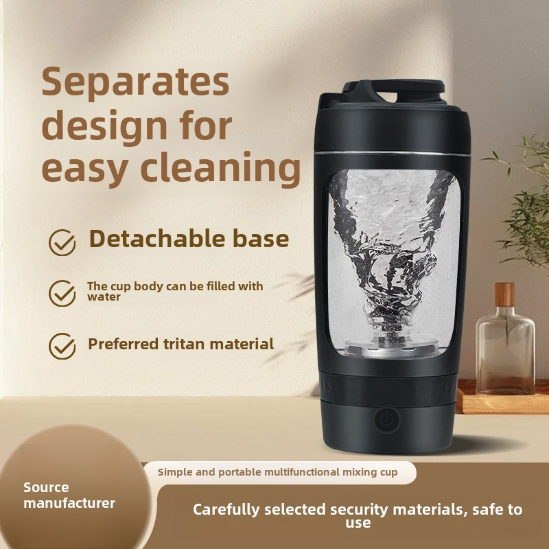 600ml Electric Stirring Shaker Cup Manufacturer - OEM/ODM Private Label Large Capacity Rechargeable Mixing Cup for Travel Direct Drinking