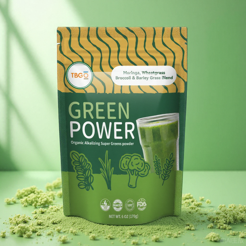 Wheatgrass Juice Powder Manufacturer - OEM/ODM Private Label Hot-Selling Supplement with Moringa Leaf Powder