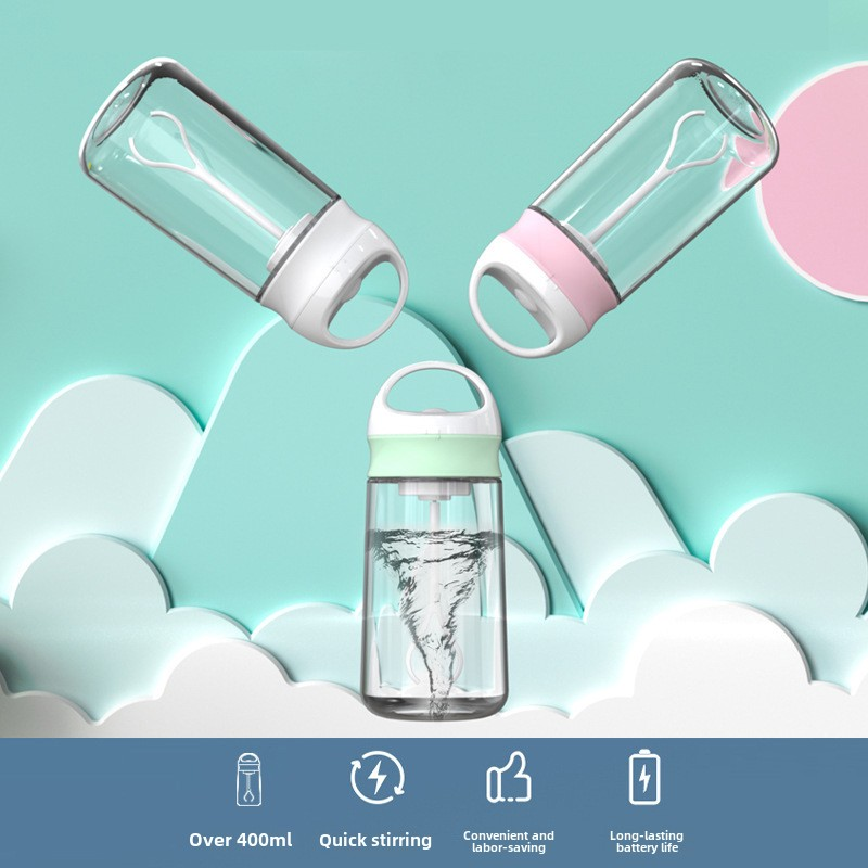 Fully Automatic Electric Mixing Cup Manufacturer - OEM/ODM Private Label Sports Water Bottle for Protein Powder & Meal Replacement Direct Drinking