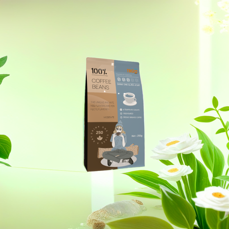 Jacobs Organic Coffee Extract Powder Manufacturer - Private Label Green Coffee Bean Neutral Taste with Fruit Flavour Box Packaging