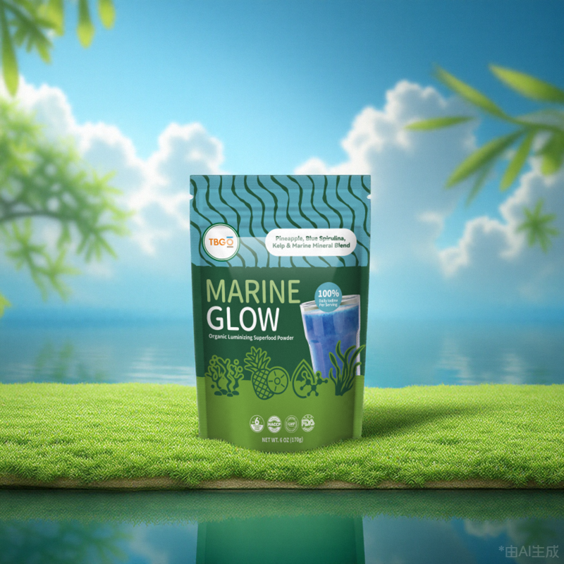 OEM/ODM Pineapple Kelp Mineral Blend Powder Manufacturer - Private Label Food-Grade Vitamin-Rich Supplement Vacuum-Packed