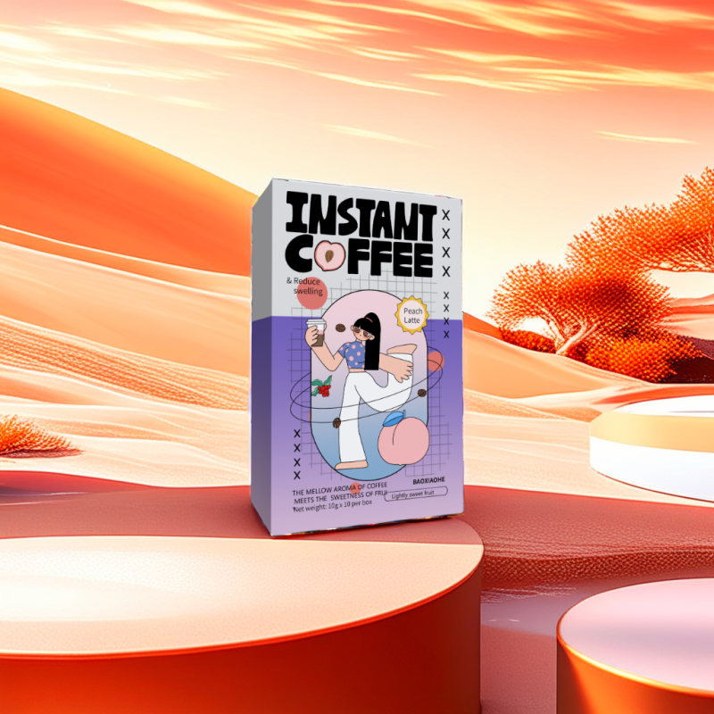 Adult Electrolyte Coffee Capsules Manufacturer - OEM/ODM Private Label Vitamin C Infused Instant Coffee Bitter Taste Box Packaging