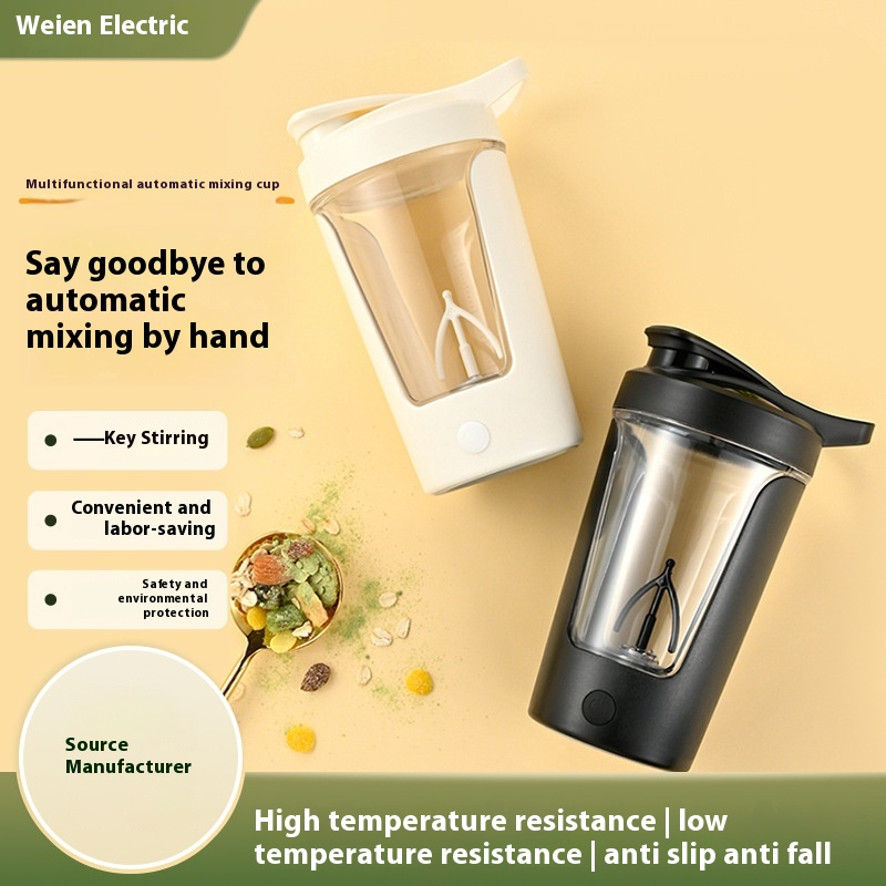 High-Temperature Resistant Electric Mixing Cup Manufacturer - OEM/ODM Private Label Convenient Battery-Powered Cup for Coffee Water Milk Soy Milk