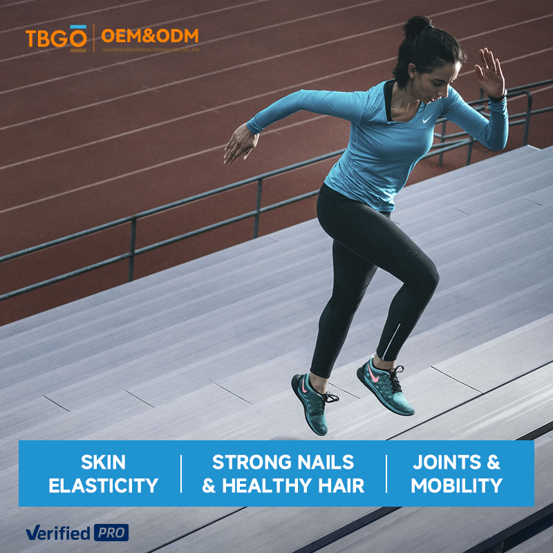 Wholesale Bovine Collagen Peptides Powder Manufacturer - 450g Supplement for Skin Hair Nail Joint Support