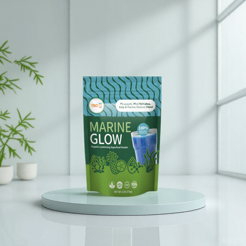 OEM/ODM Pineapple Kelp Mineral Blend Powder Manufacturer - Private Label Food-Grade Vitamin-Rich Supplement Vacuum-Packed