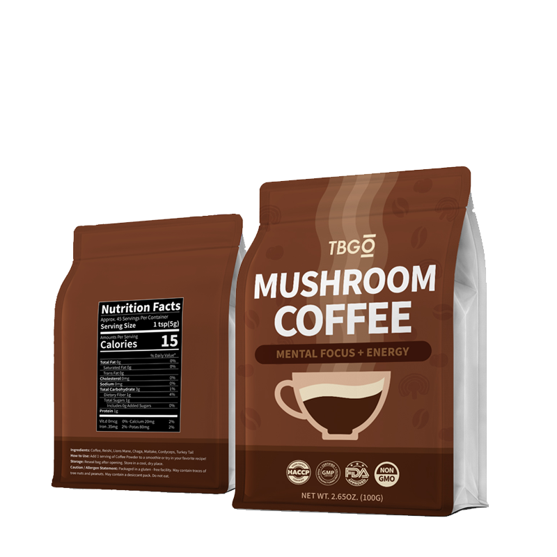 Functional Coffee Manufacturer - OEM/ODM Wholesale Focus & Stamina Support Coffee Low Price Bag Packaging