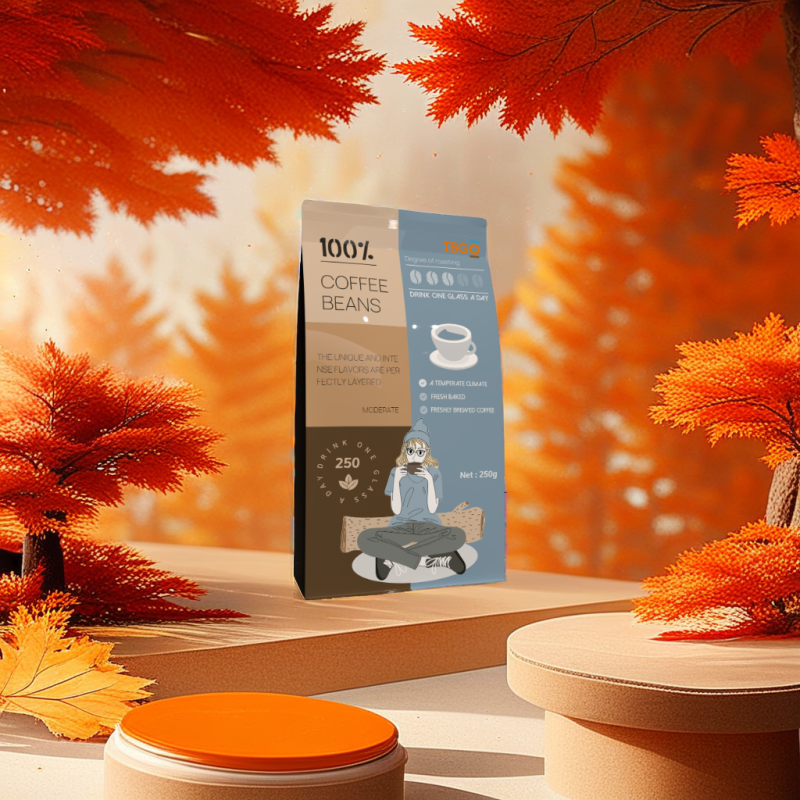 Jacobs Organic Coffee Extract Powder Manufacturer - Private Label Green Coffee Bean Neutral Taste with Fruit Flavour Box Packaging