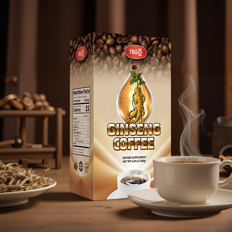 Ginseng Coffee Manufacturer - OEM/ODM Private Label Energizing Beverage for Food & Beverage Lovers