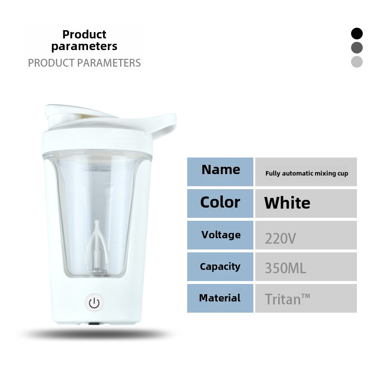 Upgraded Rechargeable Anti-Fall Electric Cup Manufacturer - OEM/ODM Private Label Automatic Stirring Cup Temperature Resistant for Coffee Fitness Party