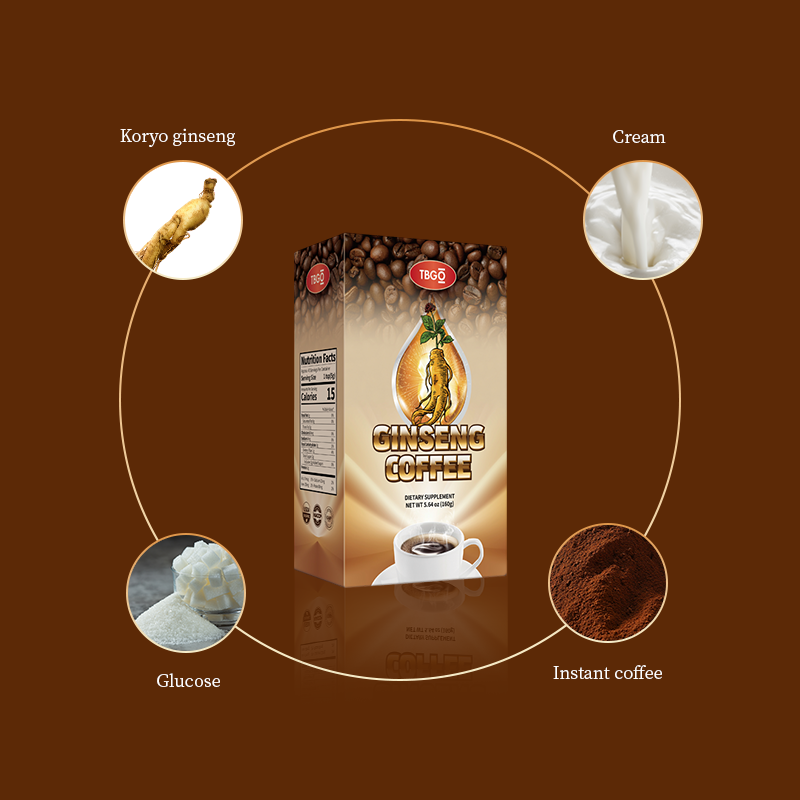 Ginseng Coffee Manufacturer - OEM/ODM Private Label Energizing Beverage for Food & Beverage Lovers