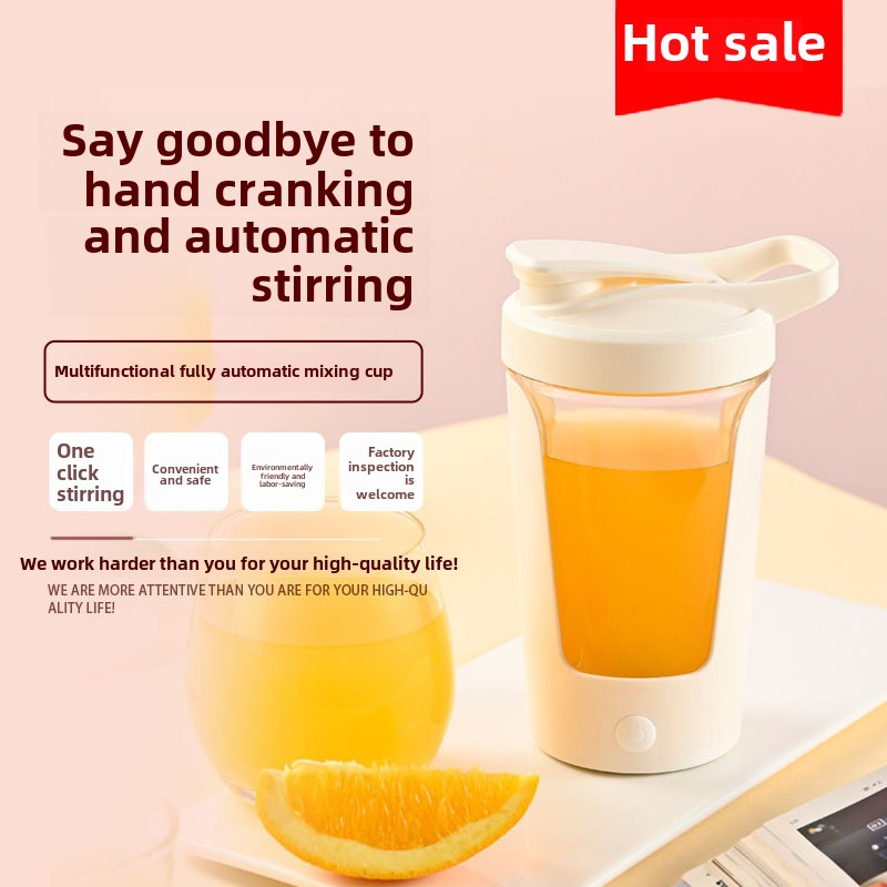 Automatic Electric Soy Milk Cup Manufacturer - OEM/ODM Private Label High-Temperature Resistant Mixer New Model Plastic Battery-Powered