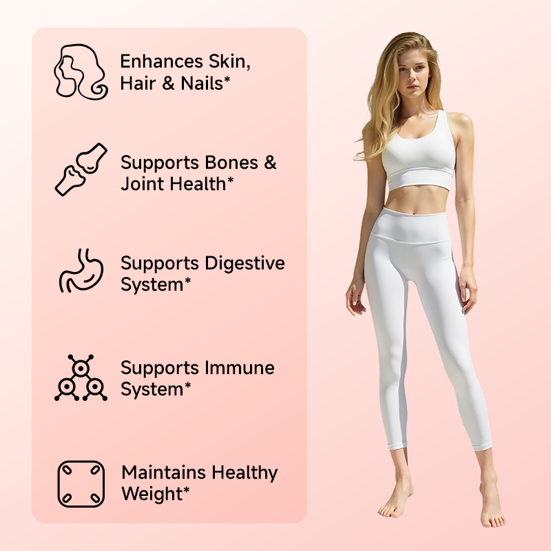 Collagen Polypeptide Powder Manufacturer - OEM/ODM Private Label Food-Grade Supplement Sachets with Vitamin C for Beauty